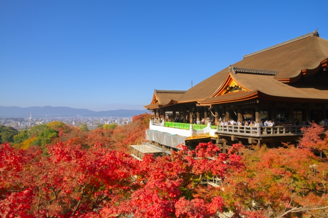 Kiyomizudera in Autumn