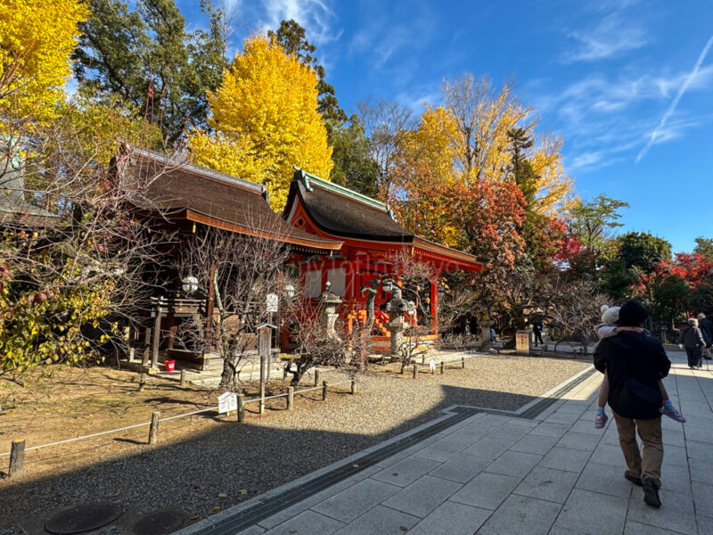 Kitano Tenmangu Shrine grounds