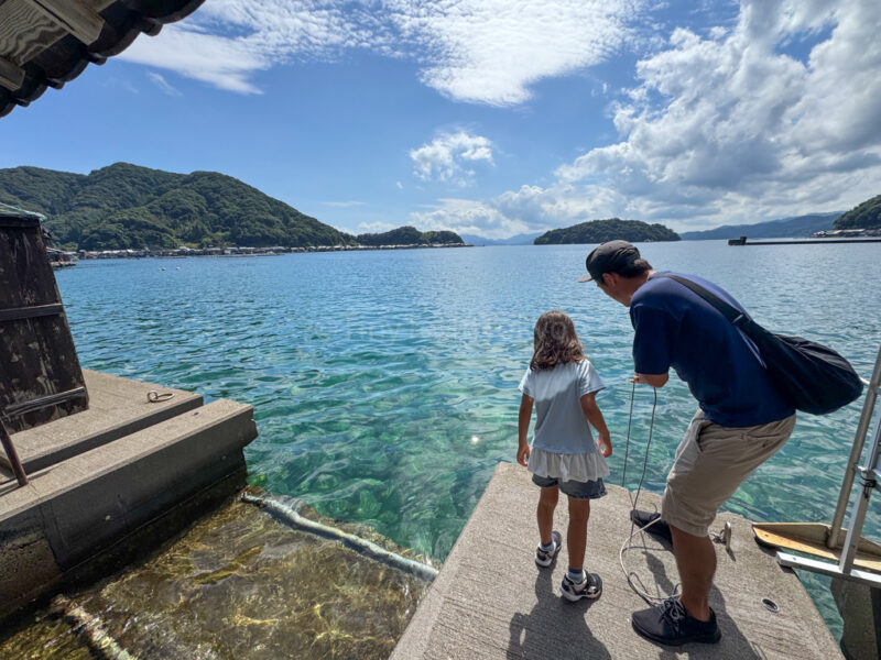 A parent and child in Ine Kyoto by the Sea