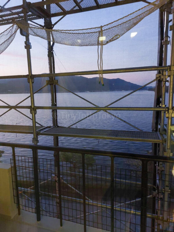 View from Amanohashidate Hotel