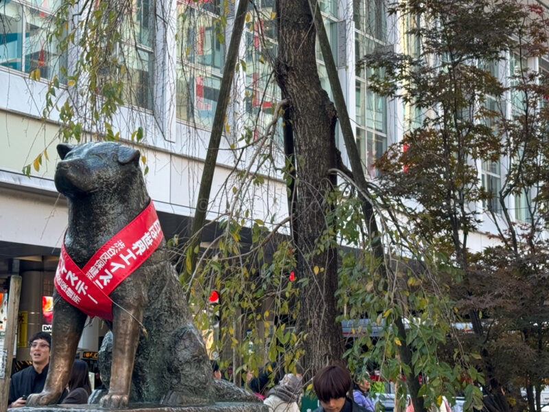 Hachiko Statue in Shibuya