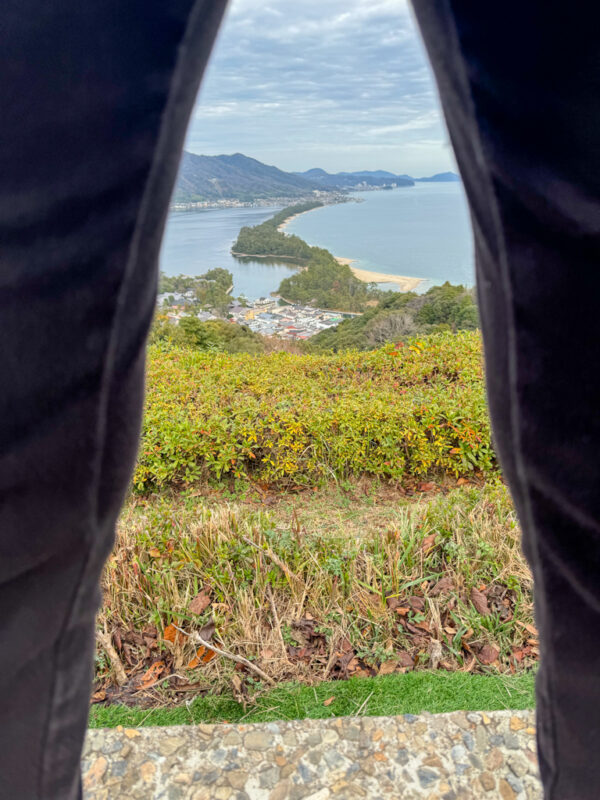 the view of the dragon ascending hiryukan at amanohashidate
