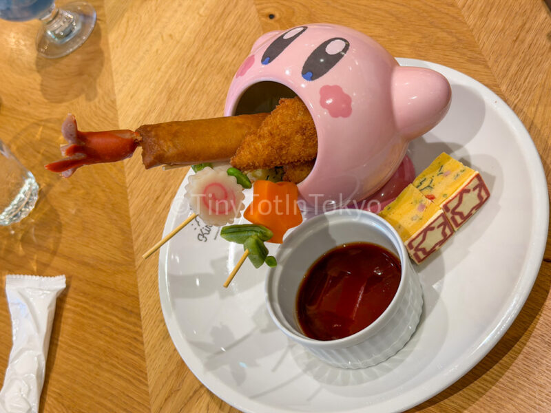 kushikatsu at the kirby cafe