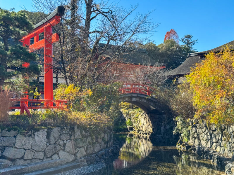 Bridge at Shimogamo Shrine