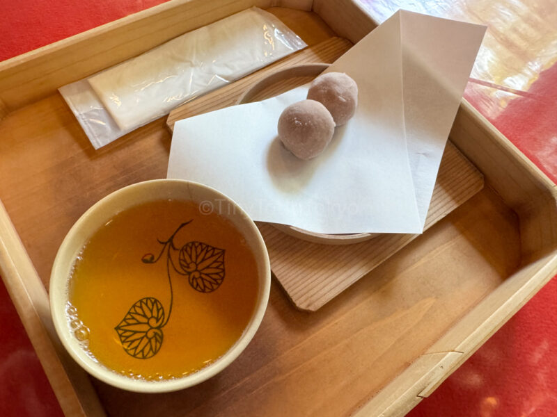 Shimogamo Shrine tea