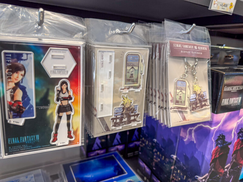 Final Fantasy merch in Japan