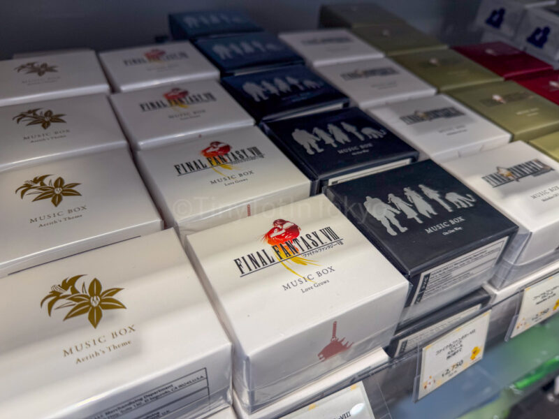 Final Fantasy merch in Japan
