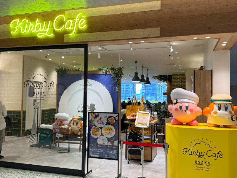 Kirby Cafe Entrance in Osaka