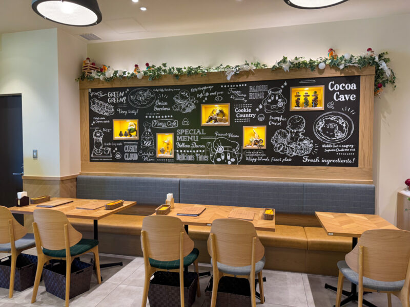 Inside of Kirby Cafe