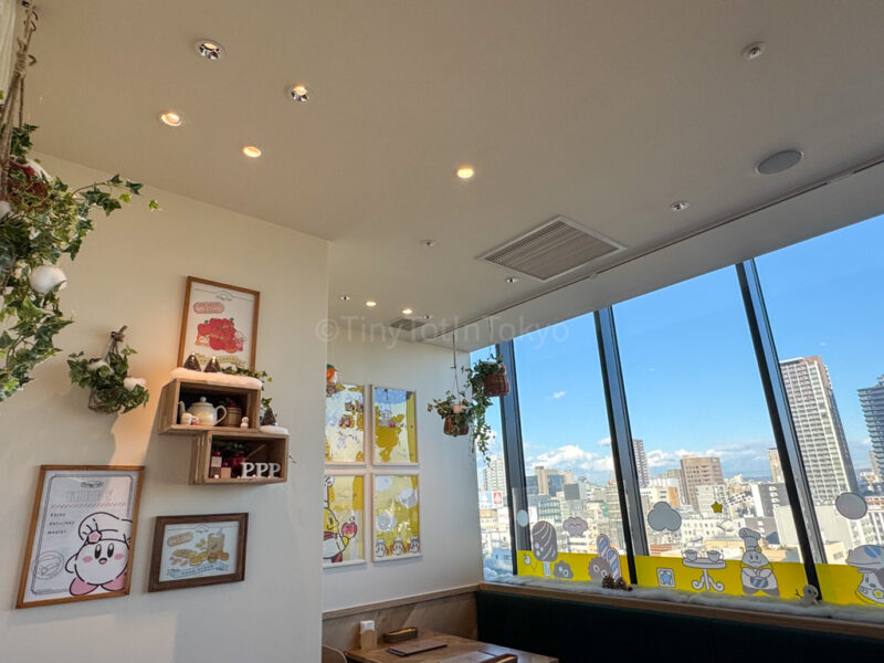 window seating at Kirby Cafe