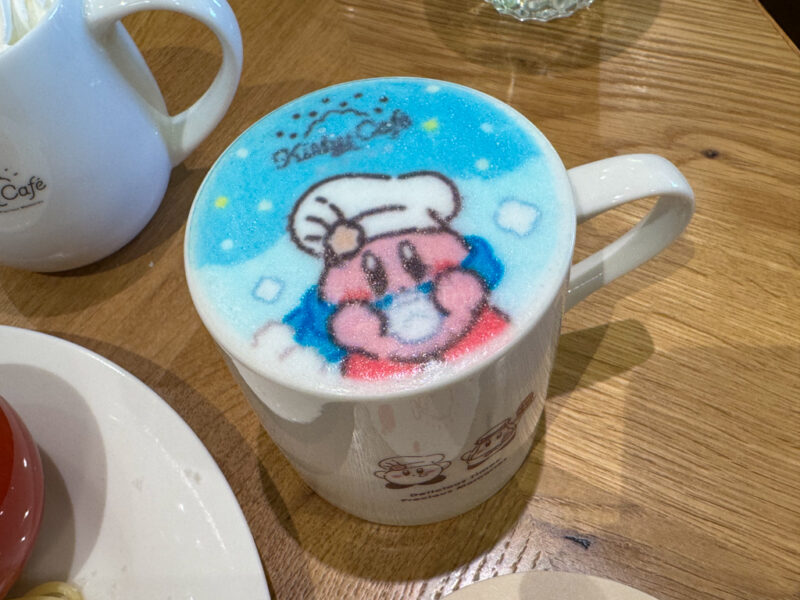 Kirby latte art