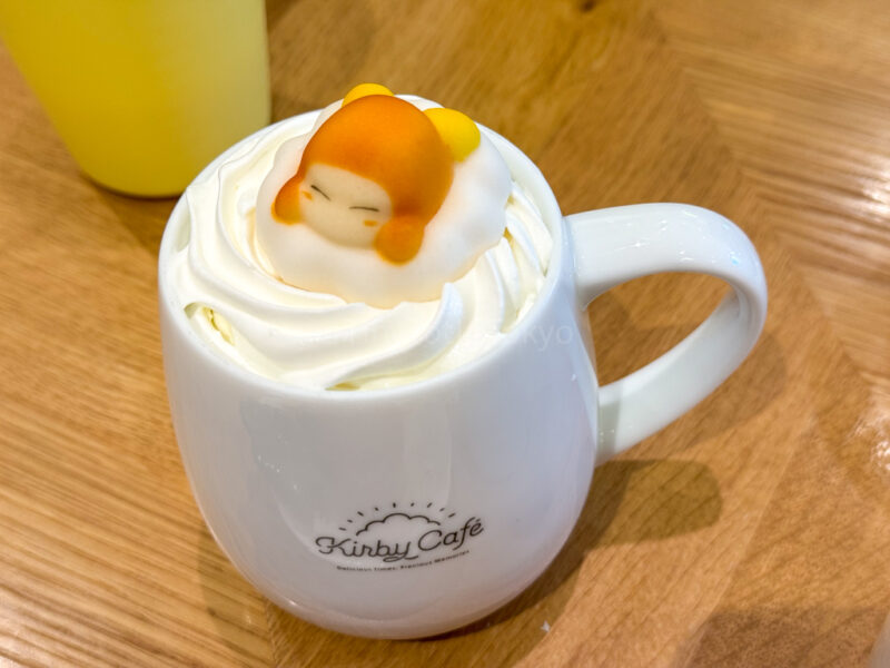 Waddle Dee drink at Kirby Cafe