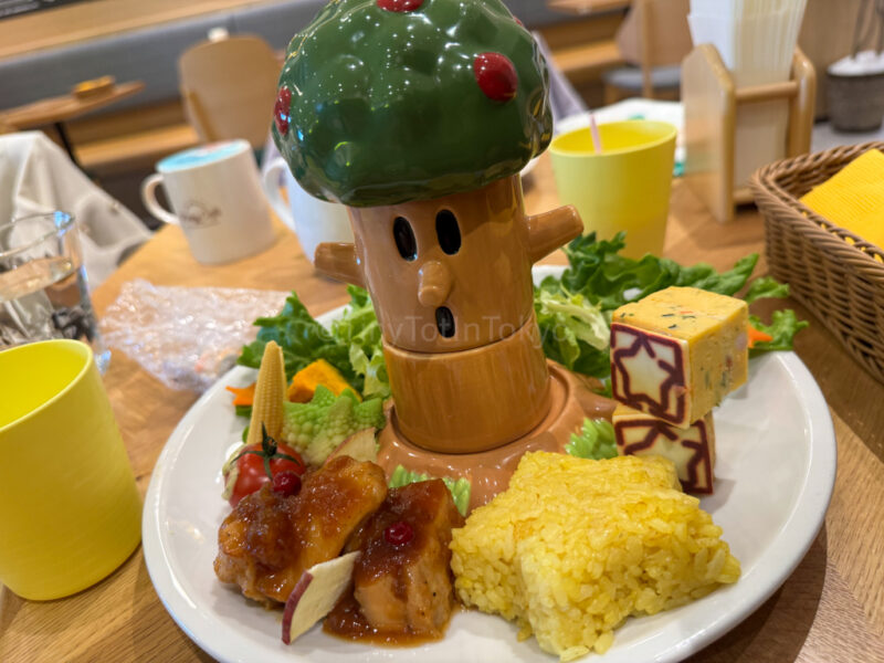 Whispy Woods meal at Kirby Cafe
