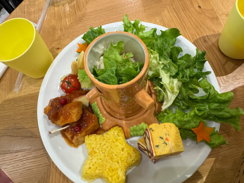 Whispy Woods meal at Kirby Cafe