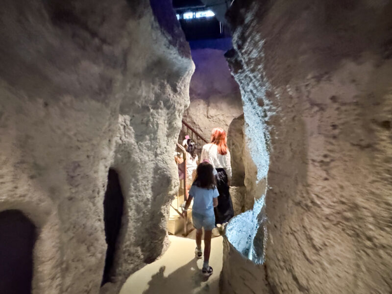 Inside Little Witch attraction at Hirakata Park