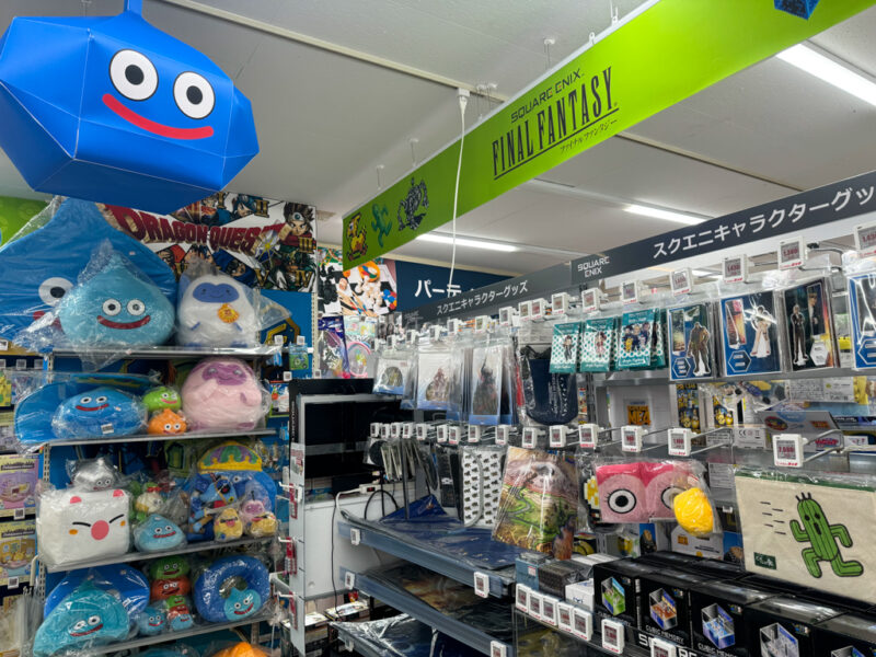Final Fantasy Merch in Osaka