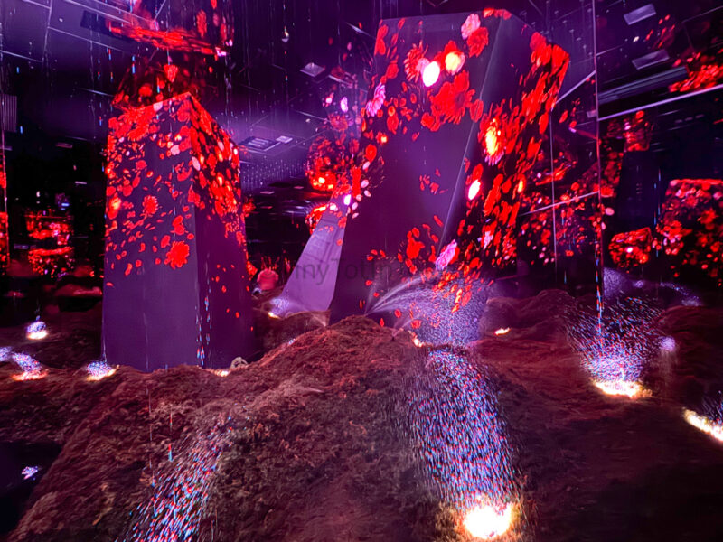 rain on Megaliths in the Eternal Existence of the Open Universe