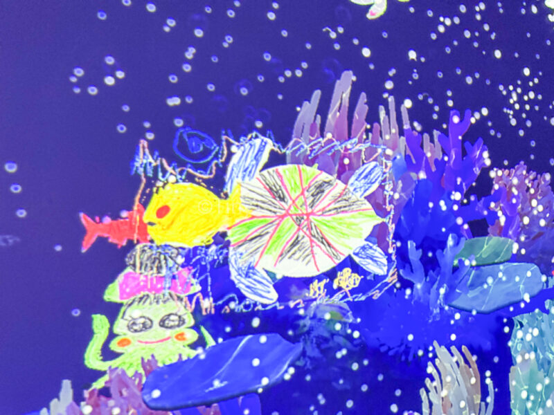 Sketch Ocean at teamlab Kyoto