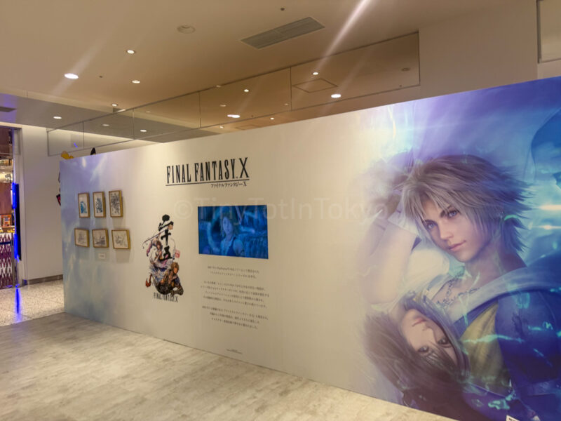 final fantasy x pop up shop in osaka