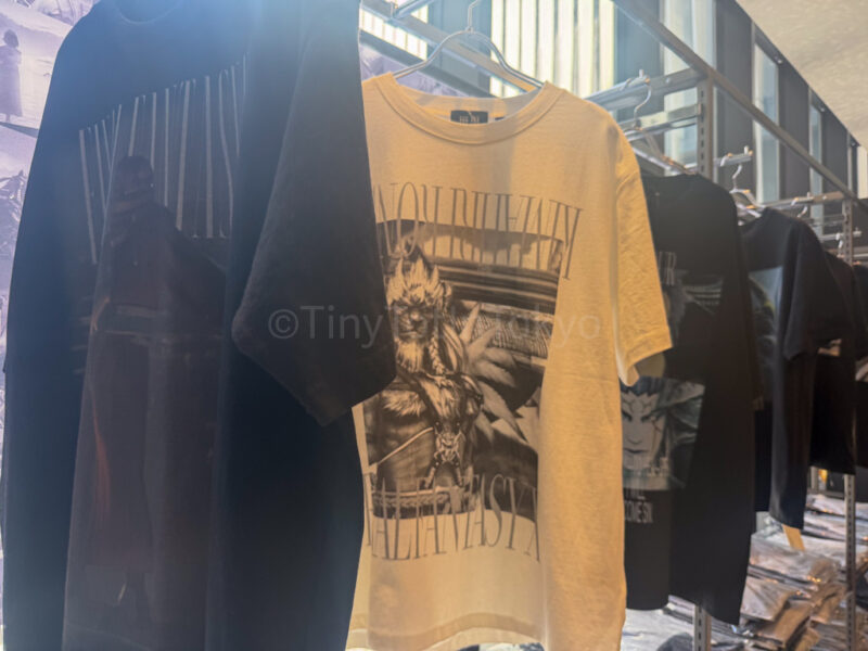 shirts from final fantasy x daimaru matsuzakaya collection