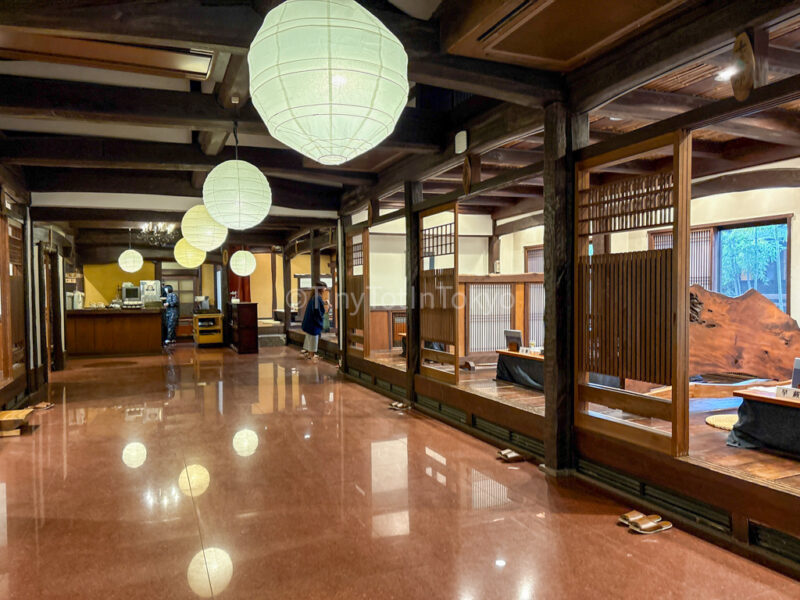 dinner at Yama no Hotel Musouen in Yufuin