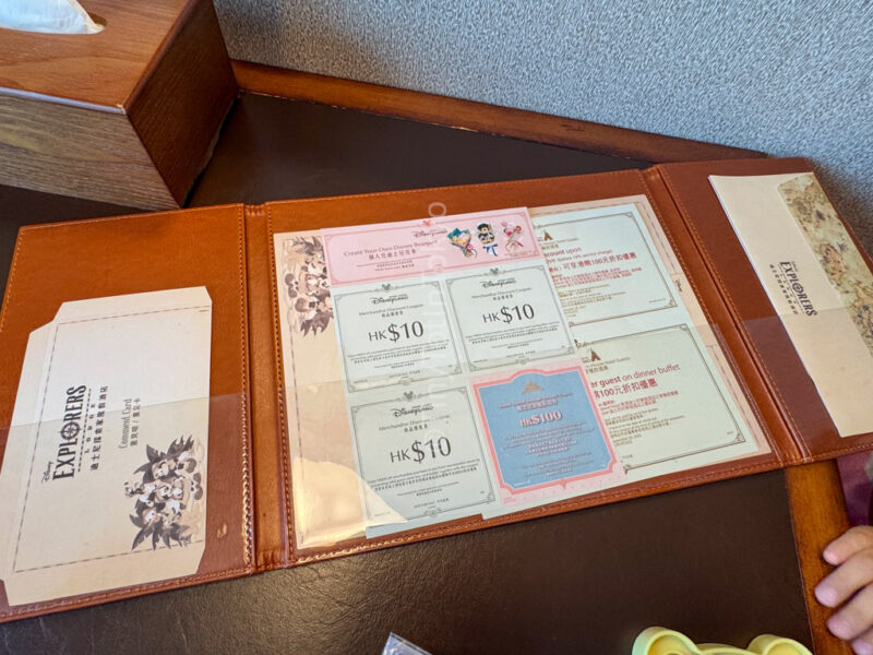coupons at Hong Kong Disneyland Explorers Lodge 