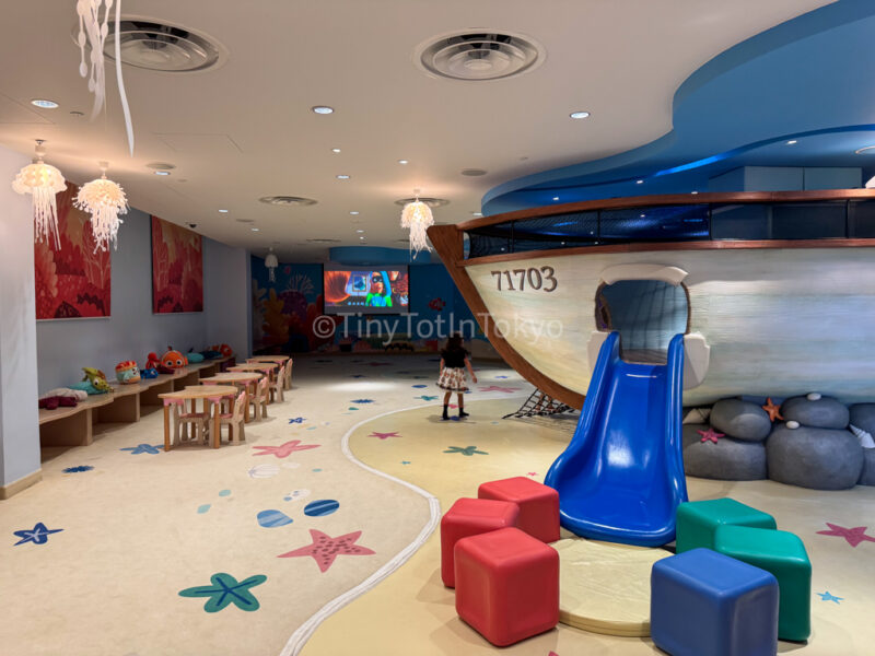 Nemos Recreation reef playground at Hong Kong Disneyland Explorers Lodge 