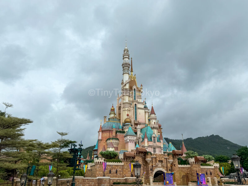 Castle of Magical Dreams at hong kong disneyland