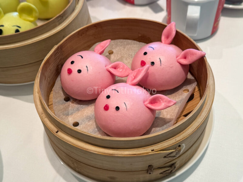 Piglet bun at crystal lotus hong kong disneyland