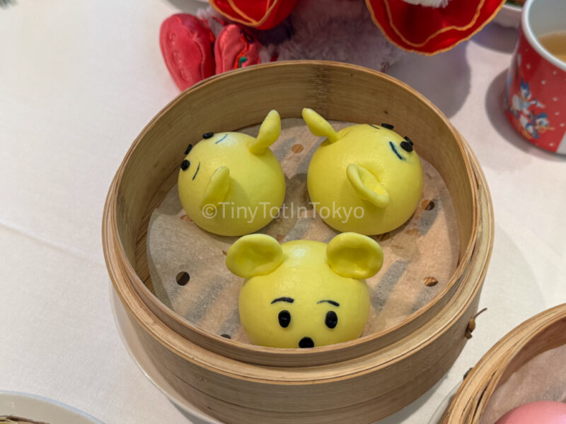 Winnie the Pooh Honey and Milk Custard Bun at crystal lotus hong kong disneyland