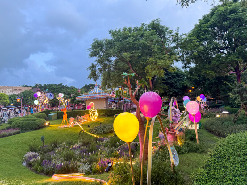 Fantasy Garden at Hong Kong Disneyland