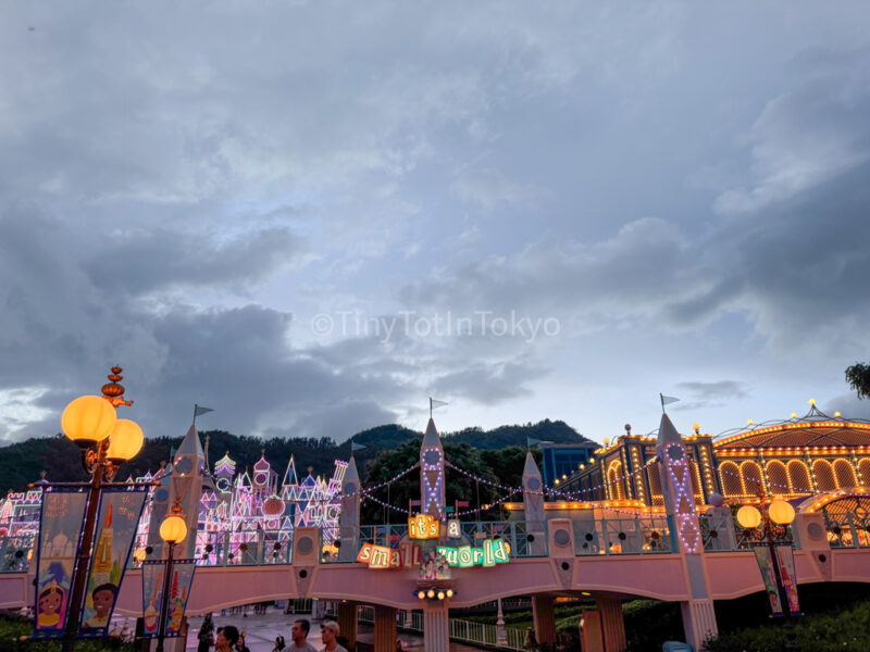 Outside of It's a Small World at Hong Kong Disneyland