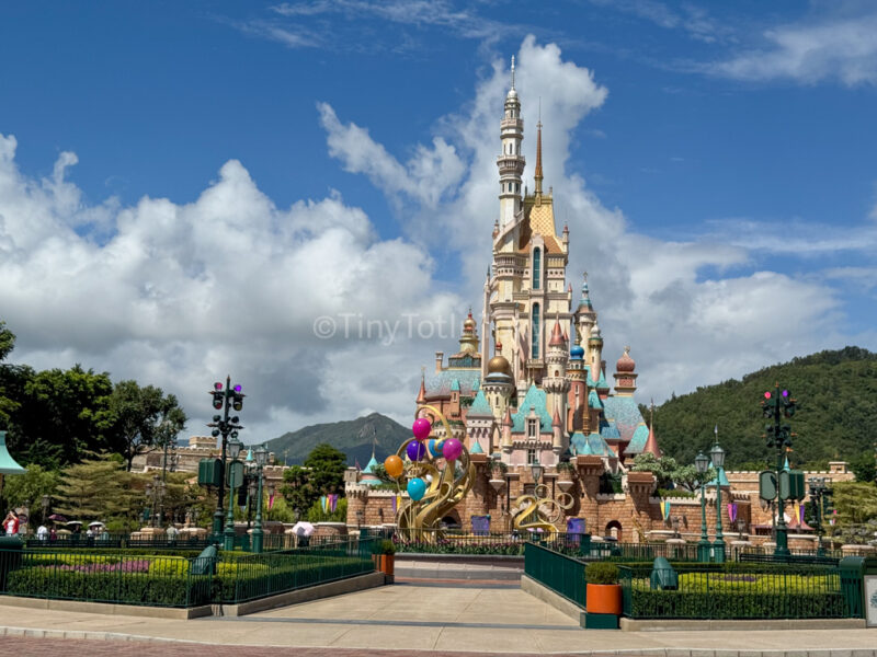 Hong Kong Disneyland in the morning