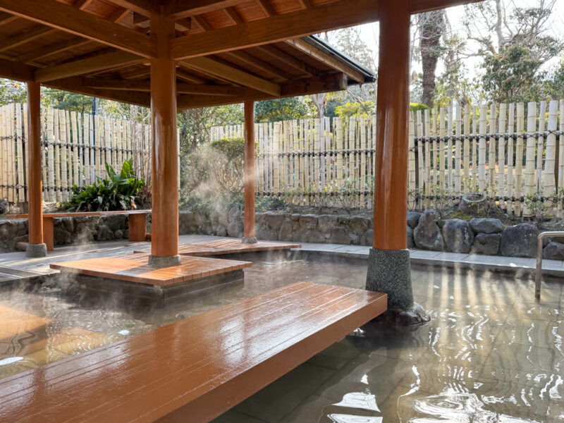 footbath at umi jigoku beppu