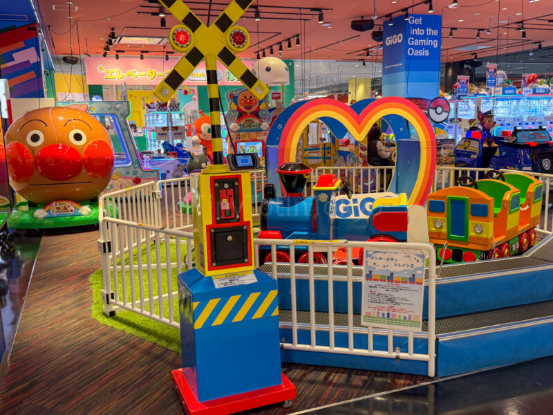 GIGO arcade in abeno q's mall