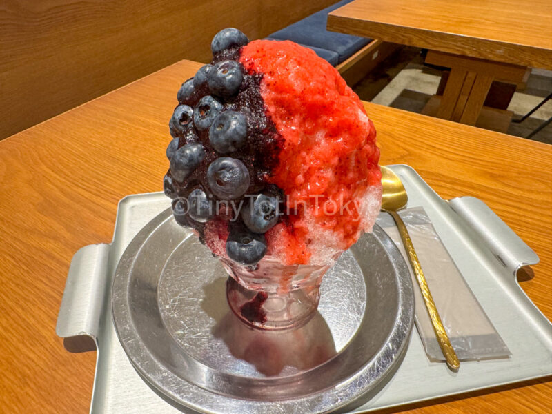 kakigori shaved ice in nara