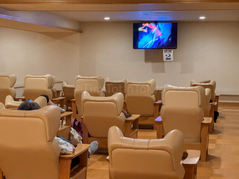 Relaxation space at Hotel Nagashima