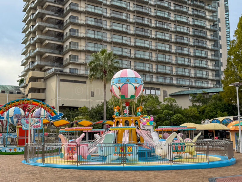 flying elephants ride at Nagashima Spa Land