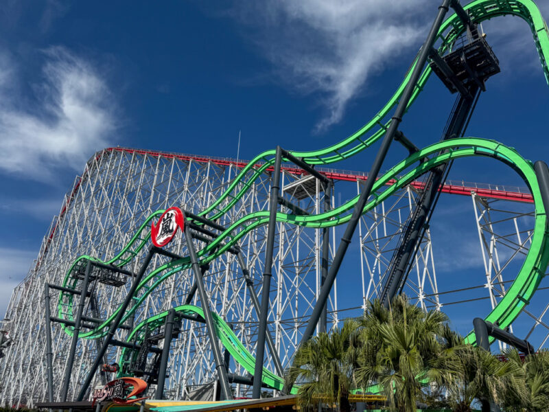ARASHI coaster at Nagashima Spa Land