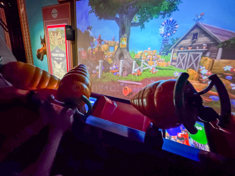 carrot guns for farm de bang bang at Nagashima Spa Land