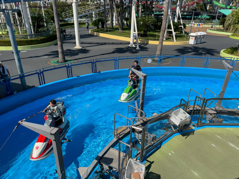 Jet Ski ride at Nagashima Spa Land
