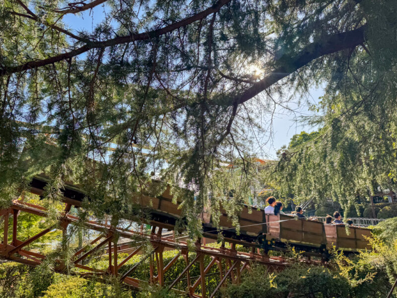 jet coaster ride at Nagashima Spa Land