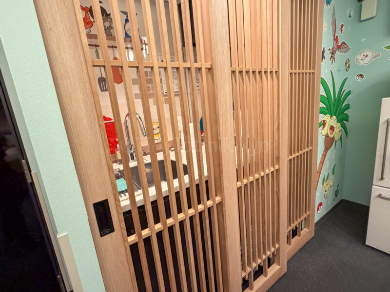 kitchenette at MIMARU pokemon hotel japan