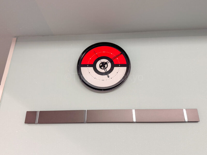 Hooks for jackets at MIMARU Japan Pokemon hotel