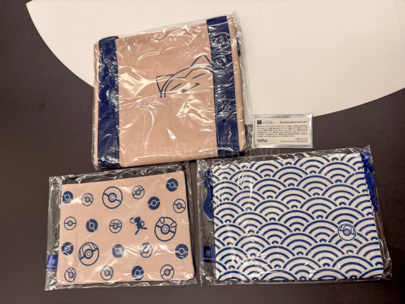 freebies at MIMARU Japan Pokemon hotel