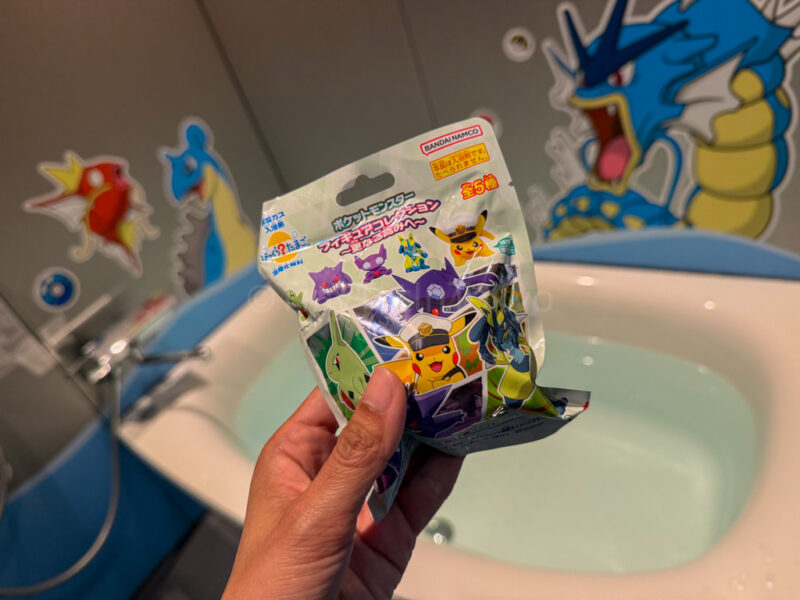 pokemon bath ball in MIMARU Japan Pokemon hotel