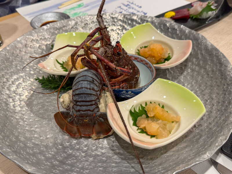 Ise Ebi at a hotel in Mie Prefecture