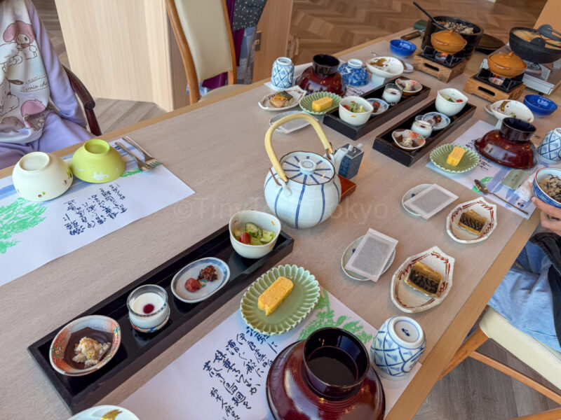 breakfast at Hotel Ijikaso