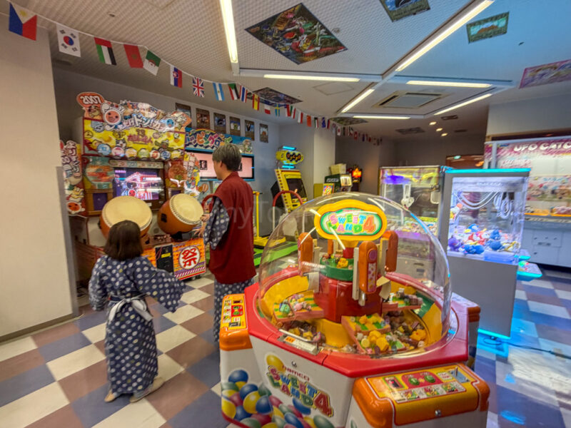 arcade at Kashikojima Hojoen ryokan in mie
