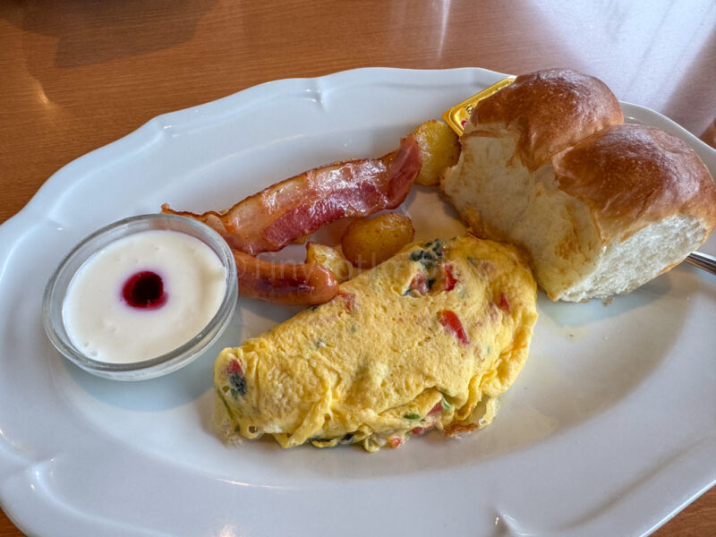 breakfast at royal host in japan 
